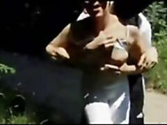 Women shouldn`t go jogging alone in the forest, as rapists are on the look. This girl learns the hard way and gets forced to comply with rapist wishes or be stabbed to death.